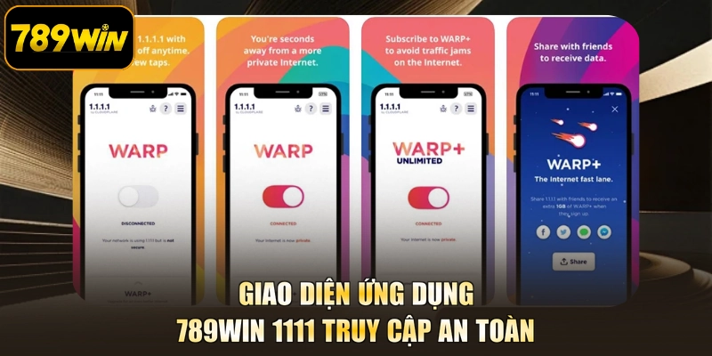 Giao diện ứng dụng 789WIN 1111 truy cập an toàn