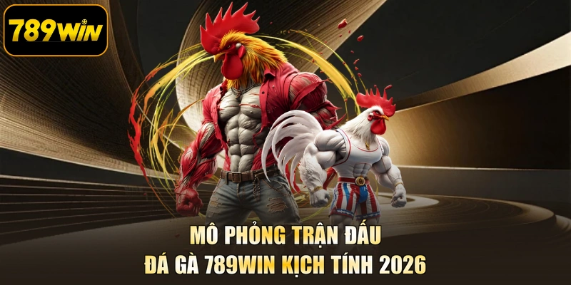 Mô phỏng trận đấu đá gà 789WIN kịch tính 2026